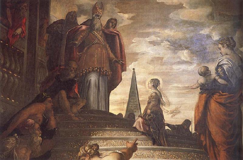 Jacopo Tintoretto Presentation of the Virgin at the Temple China oil painting art